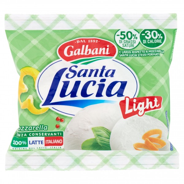 SANTA LUCIA MOZZARELLA LIGHT GR 100
