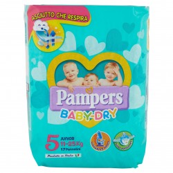 PAMPERS BABY DRY JUNIOR 11/25