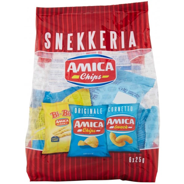 AMICA CHIPS MULTIPACK 6 X 25 G