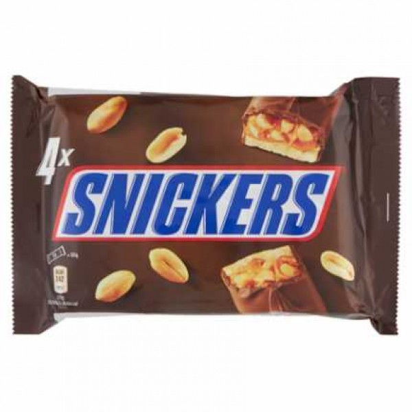 SNICKERS MULTIPACK X 4 