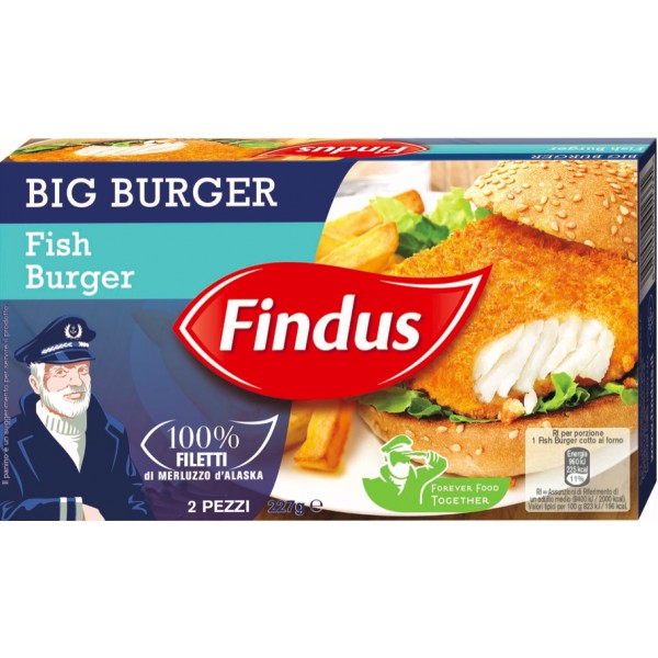 FINDUS FISH BURGER g227