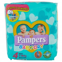 PAMPERS BABY DRY MAXI 7/18kg