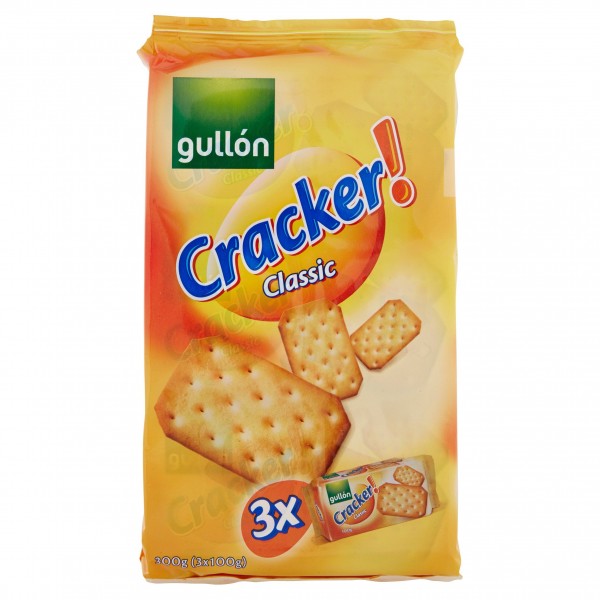 GULLON CRACKERS RETT 100 g X 3