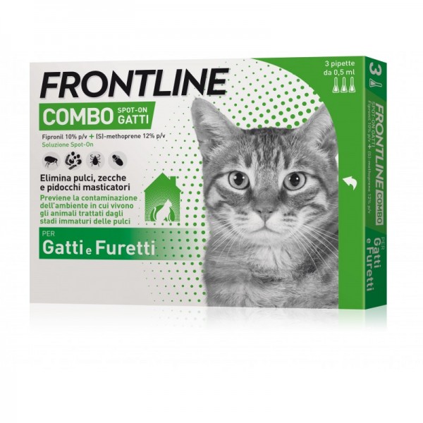 FRONT-LINE COMBO GATTO 3 PIPET