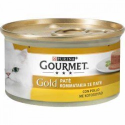 GOURMET GOLD PATÈ POLLO GR 85