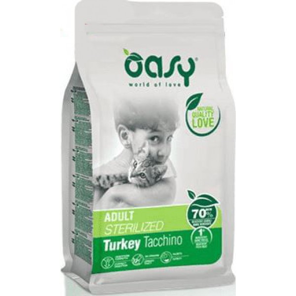 OASY DRY CAT G.F.ADULT TACCHINO 1,5 KG