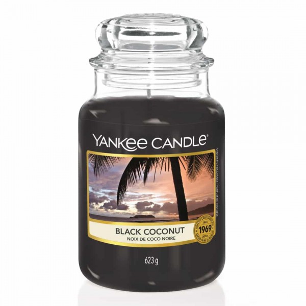 YANKEE CANDLE (GIARA GRANDE)-BLACK COCONUT